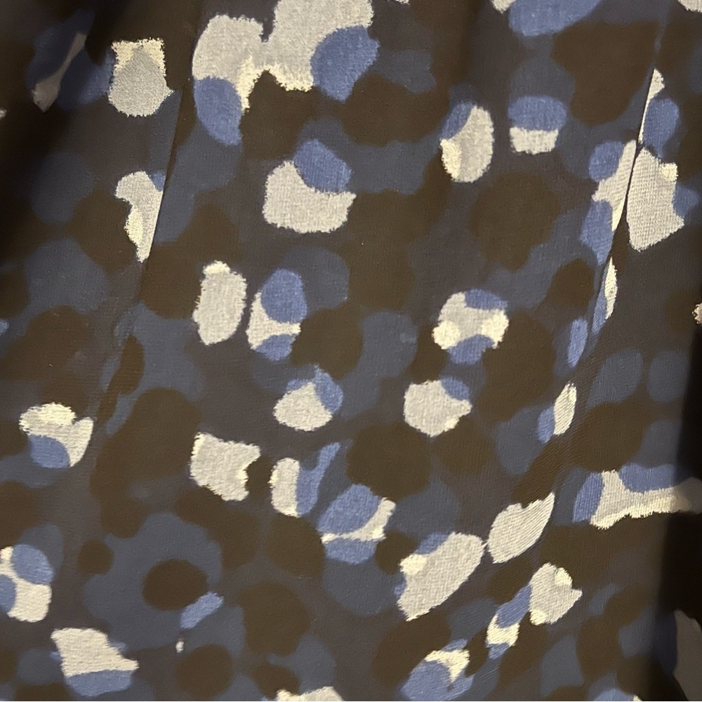 Armani Exchange Blue Spotted Dress - Picture 10 of 12